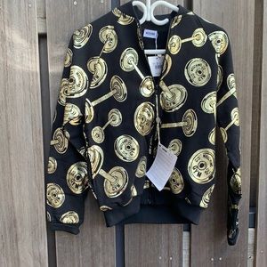 Moschino Underwear: Gym-wear Gold Sweatshirt